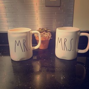 Rae Dunn “Mr. and Mrs” Mugs